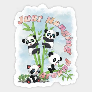 Just hanging around Sticker